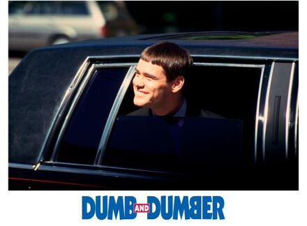 Dumb and Dumber Lloyd Christmas Men's T-Shirt - White - L Wit