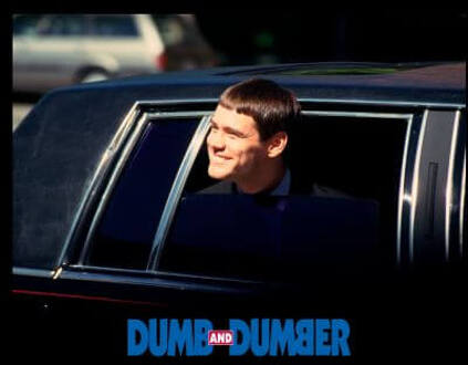 Dumb and Dumber Lloyd Christmas Women's T-Shirt - Black - XXL Zwart