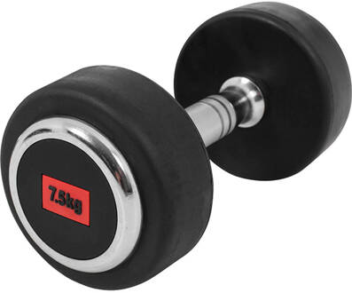 Dumbell - 7,5 Kg - Gietijzer (Rubber Coating)