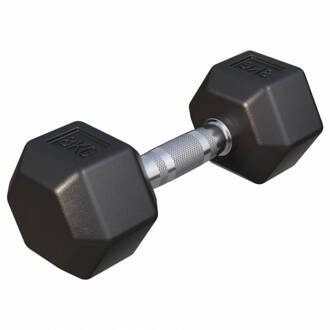 Dumbell - 8 kg - Rubber - Hexagon