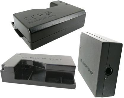Dummy Battery DC Coupler Power Supply Adapter replace DR-E10 DR-E12 DR-E15 for Canon LP-E10 LP-E12 ACK-E15 ACK-E12 ACK-E10