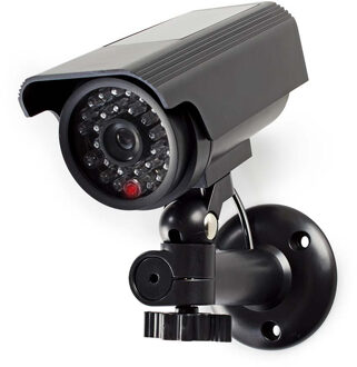 Dummy Beveiligingscamera - DUMCBS10BK - Zwart
