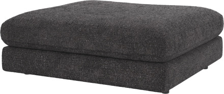 Duncan hocker antraciet - 112 cm Donkergrijs