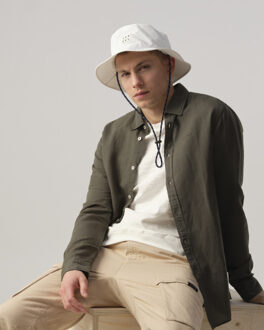 Dundee jungle hat - maat One size Wit