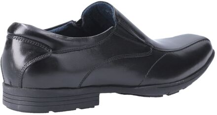 Dundee Leren Zwarte Schoenen Voor Jongens - EU 38 / UK 5