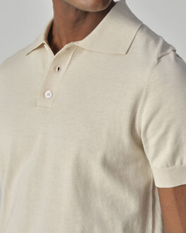 Dundee polo met korte mouwen Bruin - S