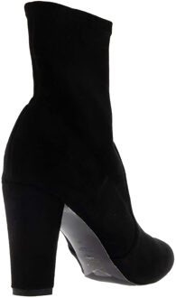 Dune London Dames/Dames Oty Suede Enkellaarsjes met Hak (Zwart) - EU 42 / UK 8