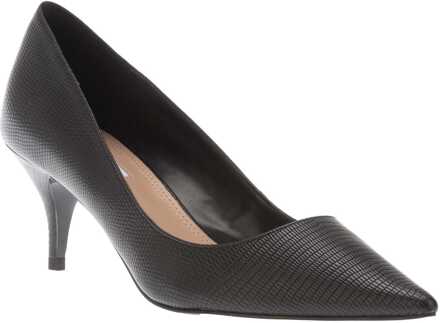 Dune London Damesschoenen Dune Attire Patent Court Shoes in Zwart