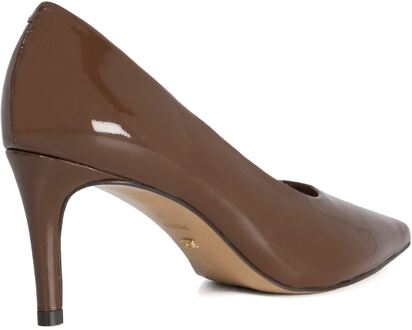 Dune London Dune Aspiring Leren Vrouwen Bruine Schoenen - EU 39/ UK 6