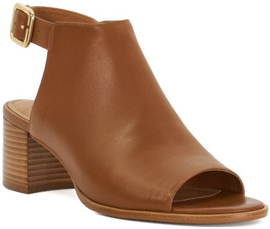 Dune London Dune Dames Joupin - Blokhak Slipper Bruin