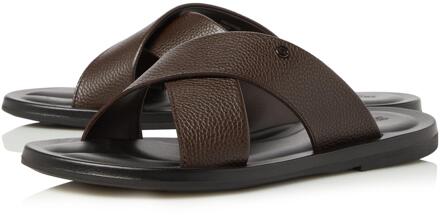 Dune London Dune Frankss Leren Dames Bruine Sleehakken - EU 46 / UK 11