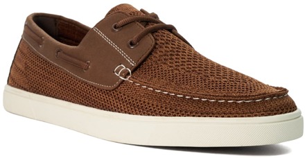 Dune London Dune Heren Blazers - Gebreide Bootschoenen Bruin