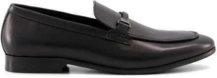 Dune London Dune Heren SHELDON Gevlochten Snaffle Schoenen Zwart