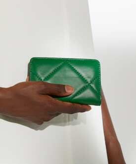 Dune London Dune KNIGHTSBRIDGE Gequilted Leren Handtas Groen