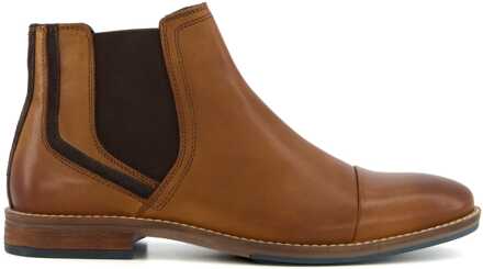 Dune London Dune Mannen Chappy - Casual Chelsea Boots Bruin - EU 42 / UK 8