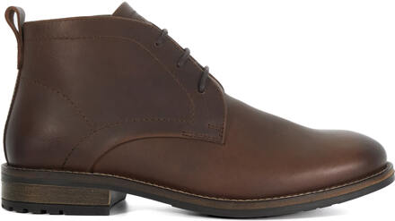 Dune London Dune Mannen Clifford - Casual Veterschoenen Chukka Bruin