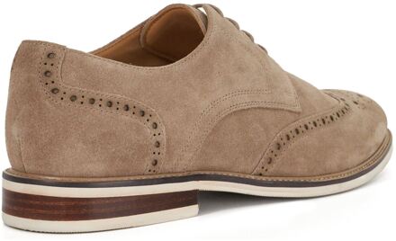Dune London Dune Stanford Suède Heren Beige Brogues Schoenen