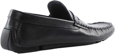 Dune London Heren Brantley Saddle Loafers (Zwart)