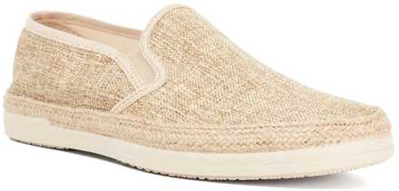 Dune London Heren Dune Findlayy Espadrilles in Beige