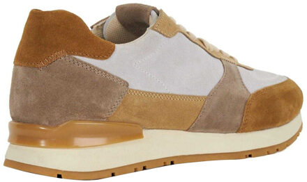 Dune London Heren Treaty Gestructureerde Veterschoenen (Taupe) - maat EU 44.5 / UK 10