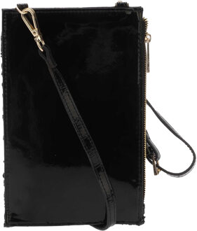 Dune London Kelbeeo Telefoon Kruistas (Zwart/Wit) - One Size