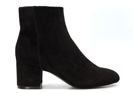 Dune London Women's Dune Prisha Block-Heel Ankle Boots in Black - maat Zwart