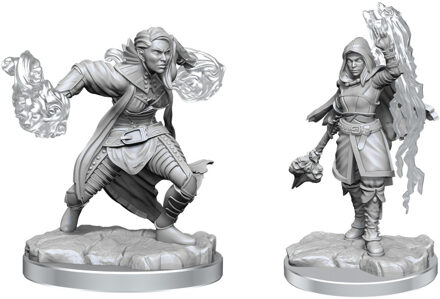 Dungeons and Dragons: Nolzur's Marvelous Miniatures - Half-Elf Warlock Tabletop spel