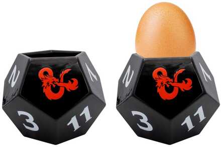 Dungeons & Dragons 3D Eggcup wit Salt Shaker Dice