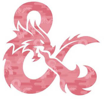 Dungeons & Dragons Ampersand Roze Women's T-Shirt - Wit - XXL