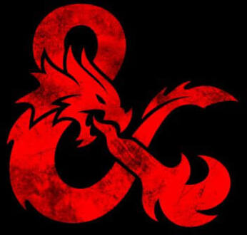 Dungeons & Dragons Ampersand Women's T-Shirt - Zwart - XL