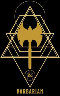 Dungeons & Dragons Barbarian Women's T-Shirt - Zwart - XXL