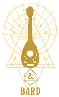 Dungeons & Dragons Bard Women's T-Shirt - Wit - XXL