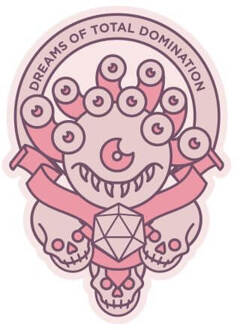 Dungeons & Dragons Beholder Dreams Women's T-Shirt - Wit - M