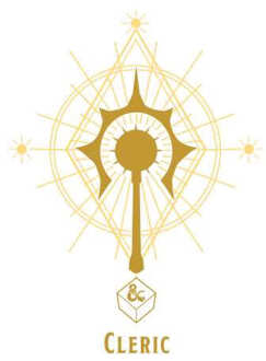 Dungeons & Dragons Cleric Men's T-Shirt - Wit - XL