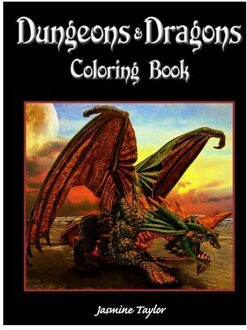 Dungeons & Dragons Coloring Book - Jasmine Taylor