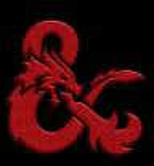 Dungeons & Dragons D&D Ampersand Men's T-Shirt - Zwart - S