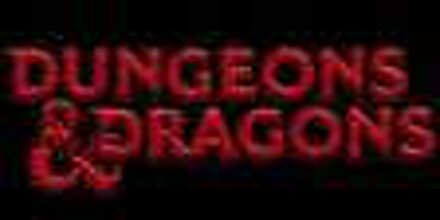 Dungeons & Dragons D&D Logo Men's T-Shirt - Zwart - XXL