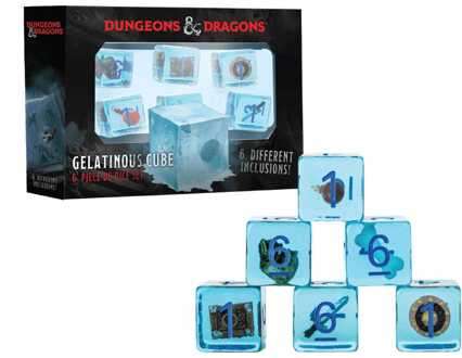 Dungeons & Dragons Dice Set Gelatinous Cube (6)