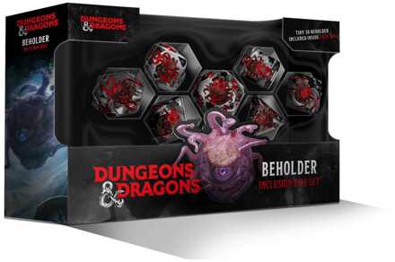 Dungeons & Dragons Dice Set Resin Beholder Set