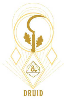 Dungeons & Dragons Druid Men's T-Shirt - Wit - XXL