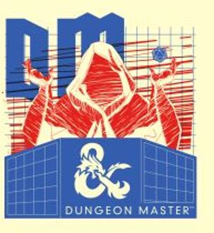 Dungeons & Dragons Dungeon Master Unisex T-Shirt - Creme - XXL Crème