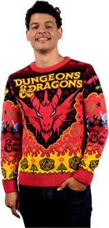 Dungeons & Dragons: Fantastic Creatures Christmas Jumper - XXXL