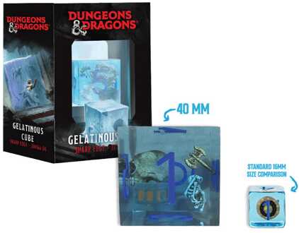 Dungeons & Dragons Jumbo Dice Gelatinous Cube 4 cm