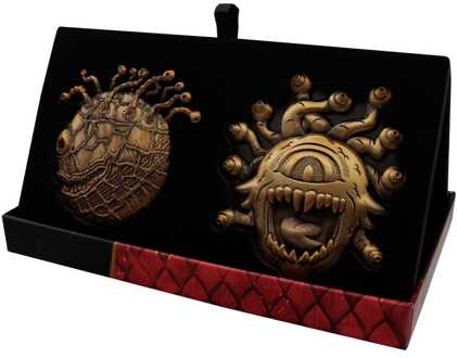 Dungeons & Dragons Medallion Set 50th Anniversary Beholder Twin Edition