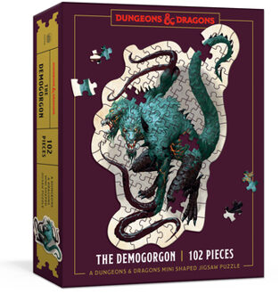 Dungeons & Dragons Mini Shaped Jigsaw Puzzle: The Demogorgon Edition -  Official Dungeons & Dragons Licensed (ISBN: 9780593580684)