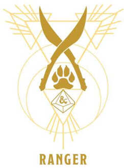 Dungeons & Dragons Ranger Men's T-Shirt - Wit - XXL