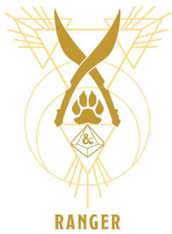 Dungeons & Dragons Ranger Women's T-Shirt - Wit - S