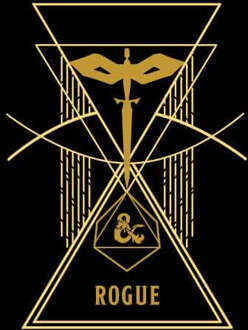 Dungeons & Dragons Rogue Men's T-Shirt - Zwart - L