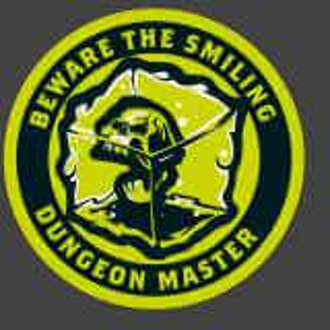 Dungeons & Dragons Smiling DM Unisex T-Shirt - Zwart Acid Wash - XXL