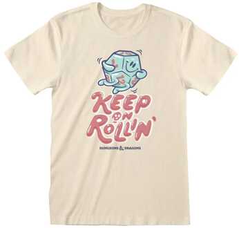 Dungeons & Dragons T-Shirt Keep On Rolling Size M